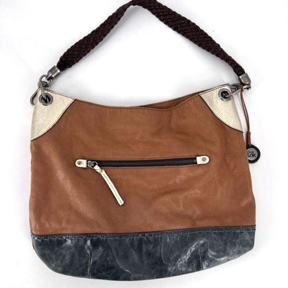 The Sak Bags The Saktwo Satcheltoned Genuine Leather Shoulder Bag